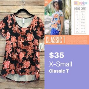 XS FLORAL CLASSIC T